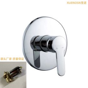 Three-way Wall-mounted Concealed Hot And Cold Shower Faucet